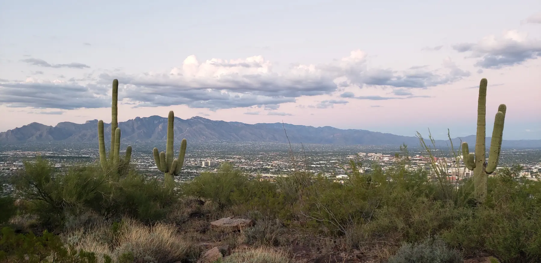 Aerial view of Tucson and Southern Arizona communities